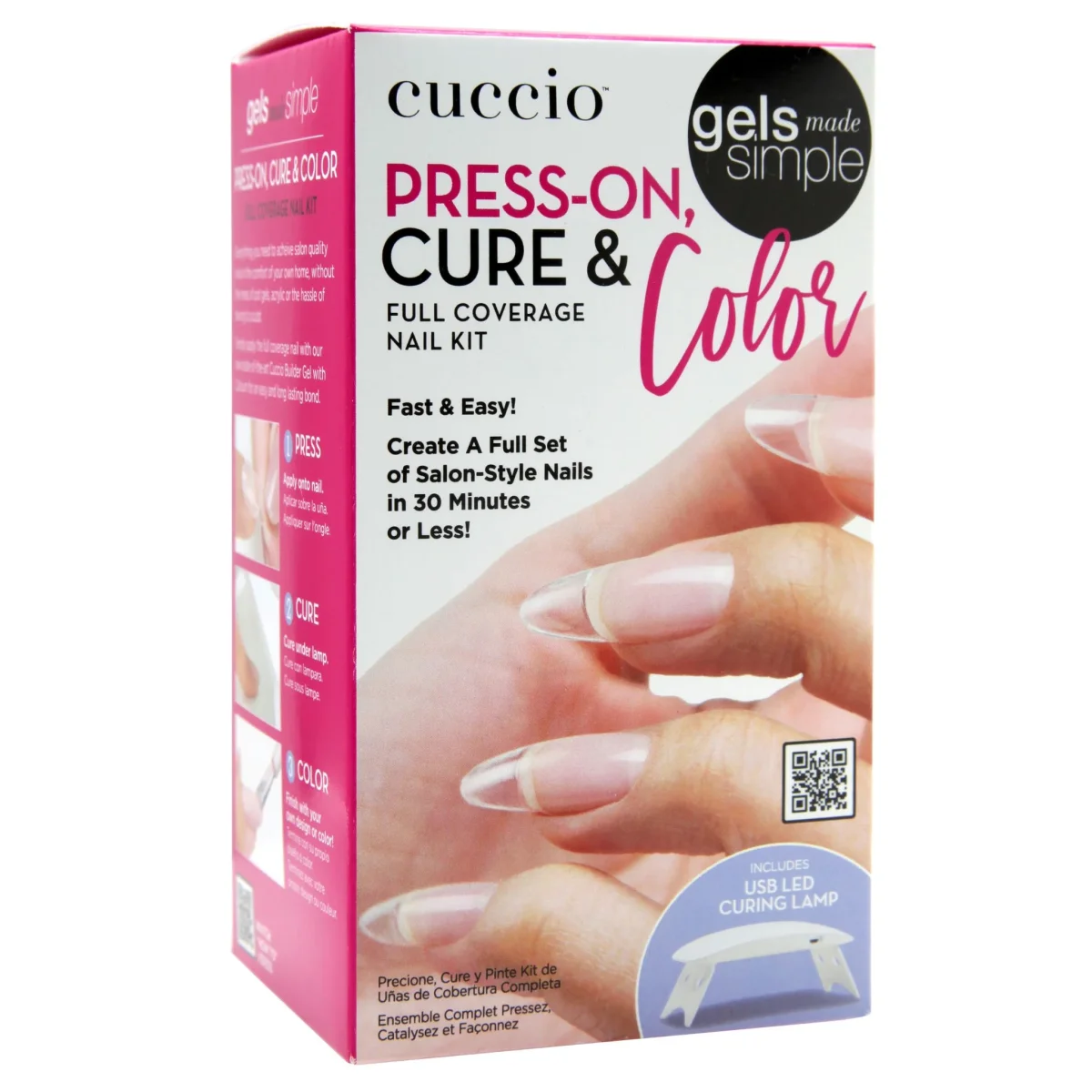 Press-On Cure & Color Nail Kit - Image 2